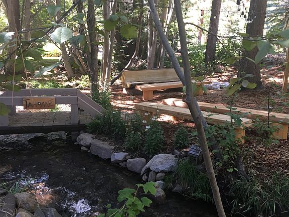 Year-round rushing creek