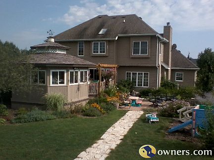 View of house from pool