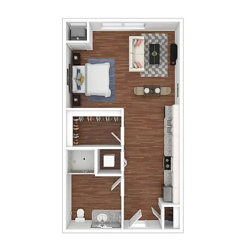 Floor plan Studio