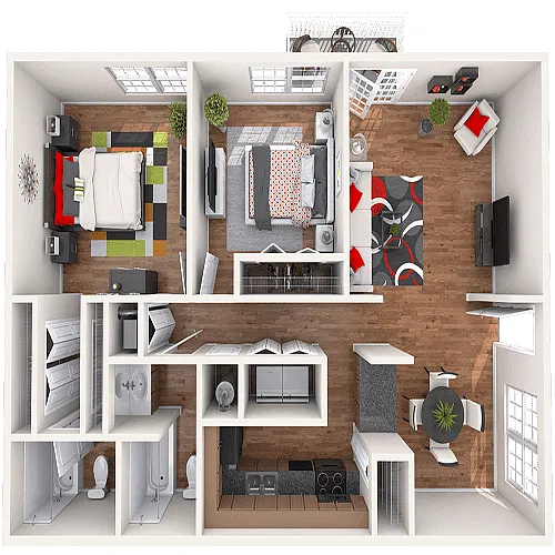Floor plan The Titan