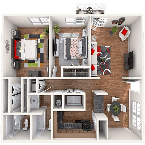 Floor plan The Titan