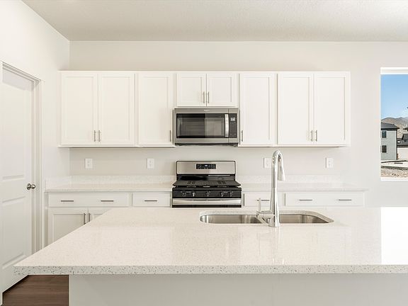 The Bryce floorplan interior image taken at a Meritage Homes Community in Tooele, UT.