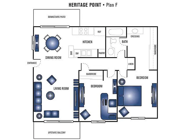 Floor plan Plan F