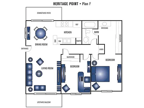 Floor plan Plan F