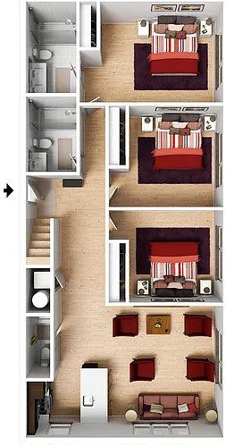 Floor plan P4