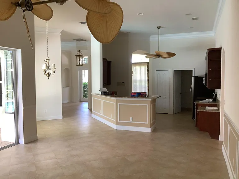 From Family room facing kitchen