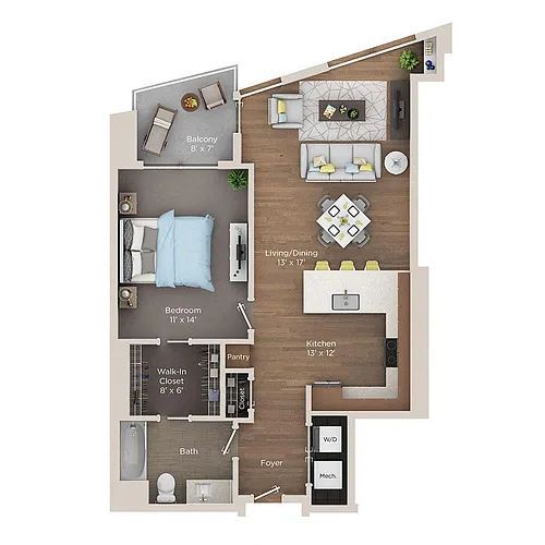 Floor plan A8