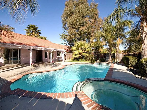Large pool and spa