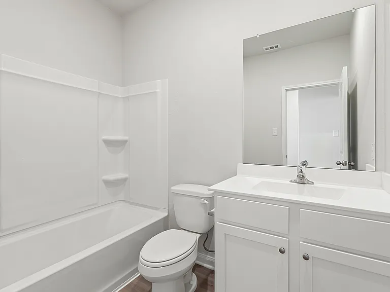 The second bathroom.