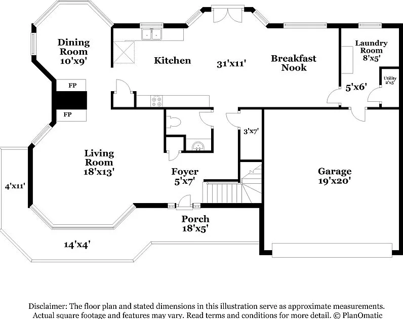 4 bed, 2.5 bath, 2448 sqft, $2,755 — Photo 2