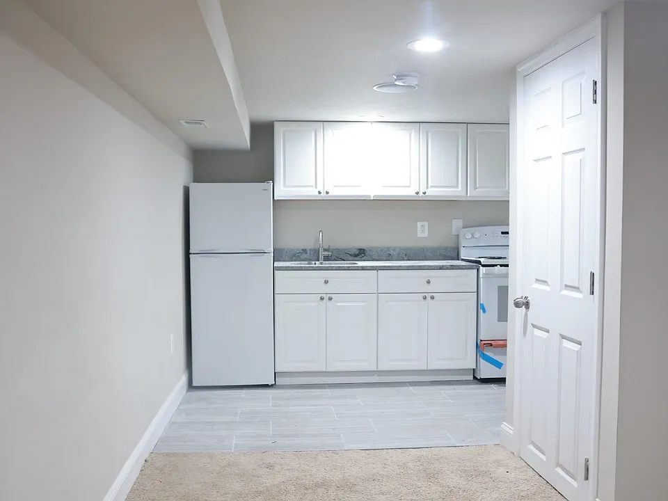 Open Living Space and Kitchen