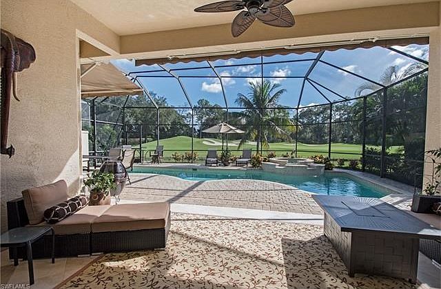 Waterfront with big Golf course views..