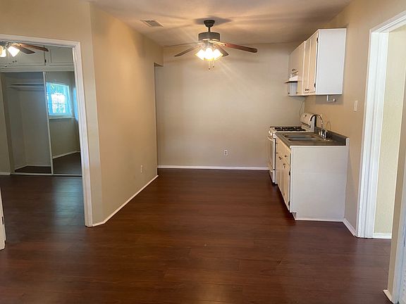 Kitchen Viewed from Front Door, NEW Floors.