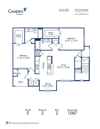 Floor plan E