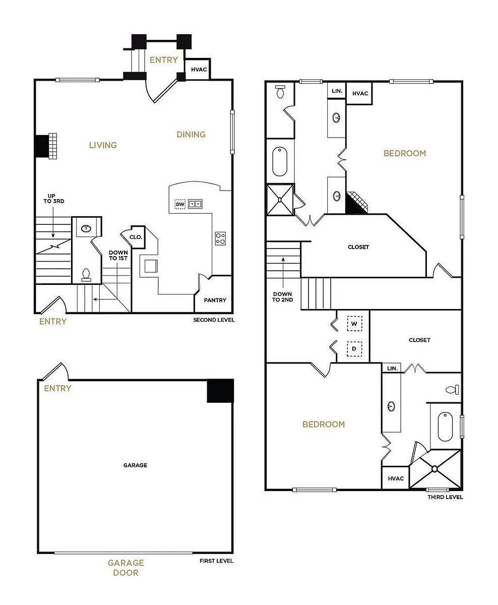 Floor plan B7B