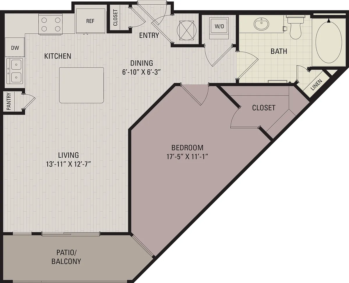Floor plan A2C3F