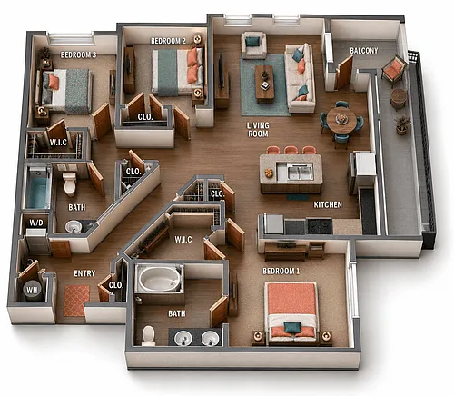 Floor plan C2