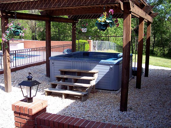 Covered Hot Tub