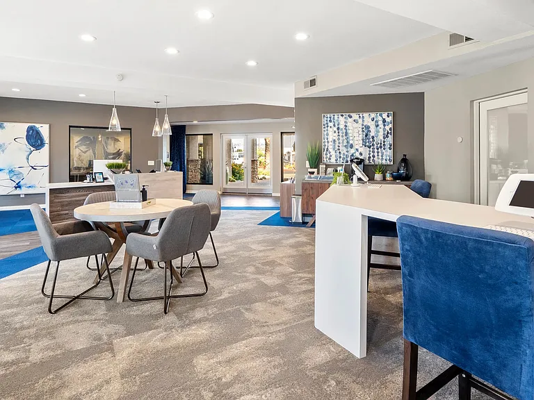 Immerse yourself in our vibrant leasing haven, where our energetic, resourceful team ensures a captivating experience to discover your dream apartment home.