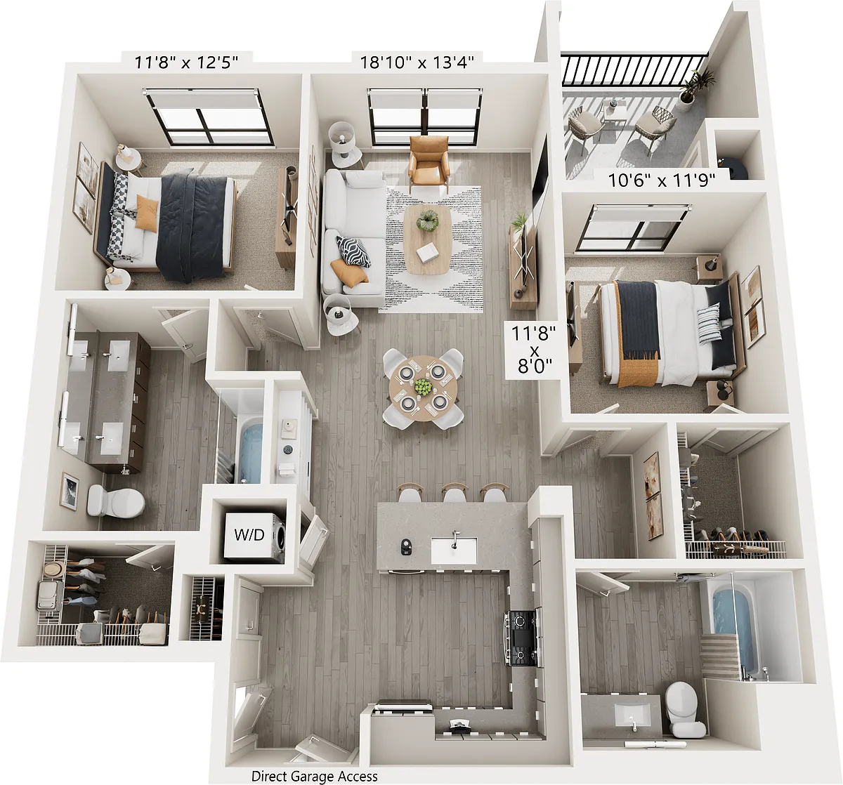 Floor plan B1