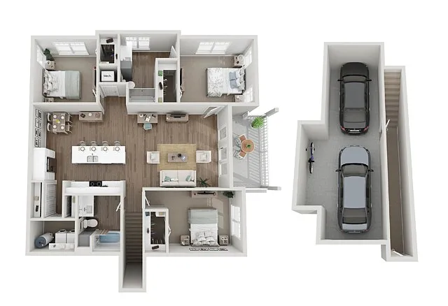 Floor plan 3B