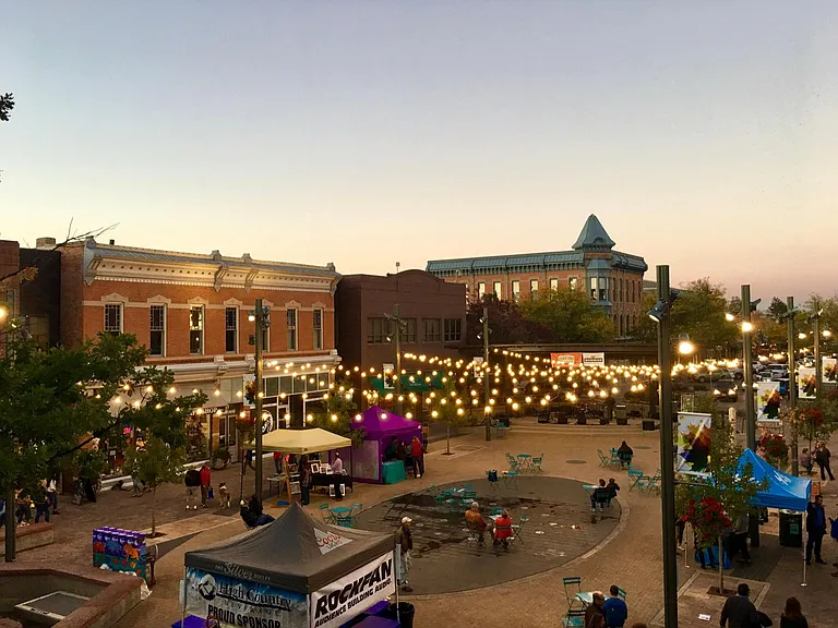Enjoy a peaceful good old fashion American downtown area!