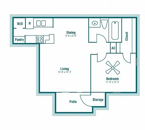 Floor plan B