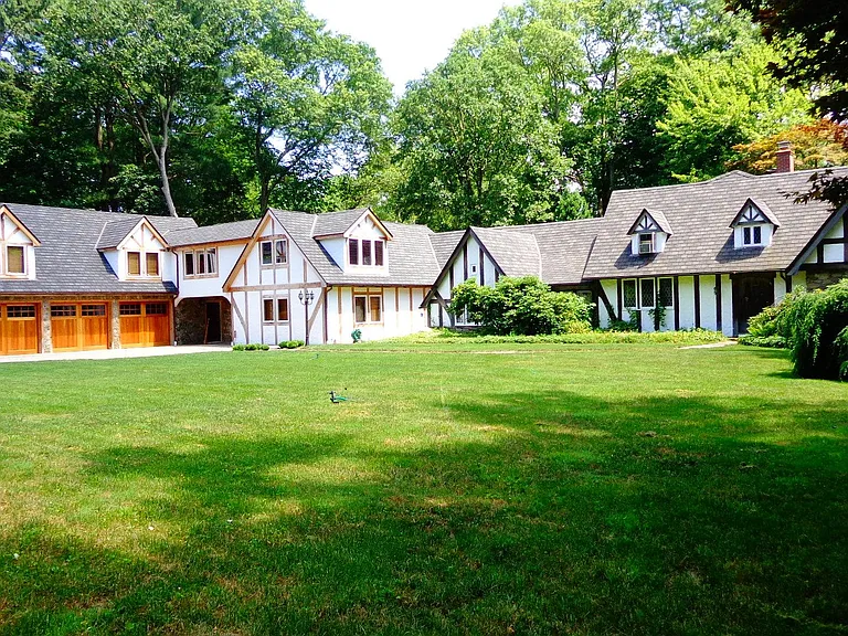 Sprawling House with Tudor Architectural features.