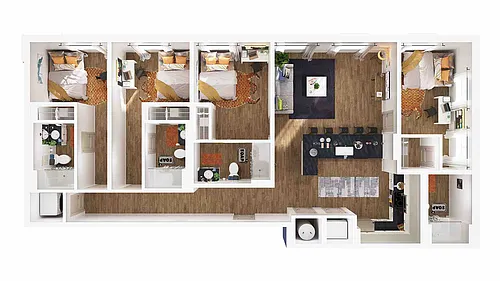 Floor plan 4A