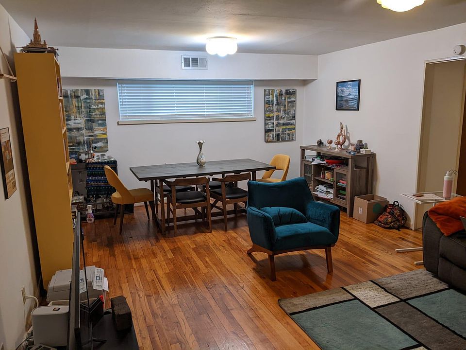 open floor plan dining area