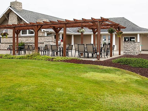 Club house patio