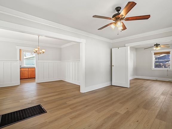 Living Room, Dining Room, & Den