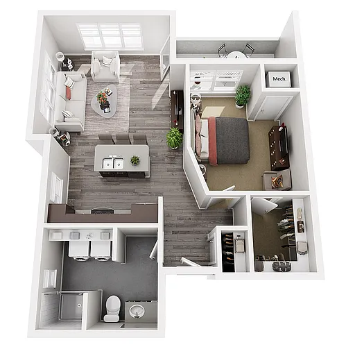 Floor plan B4