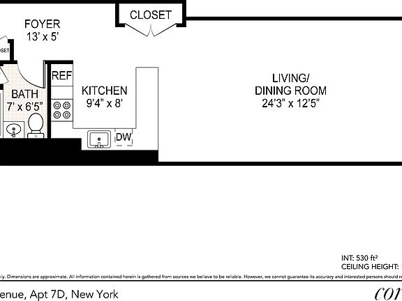 2nd image of 315 7th Ave APT 7D