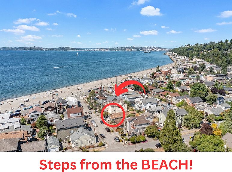 One minute walk to sandy beach/play ground.