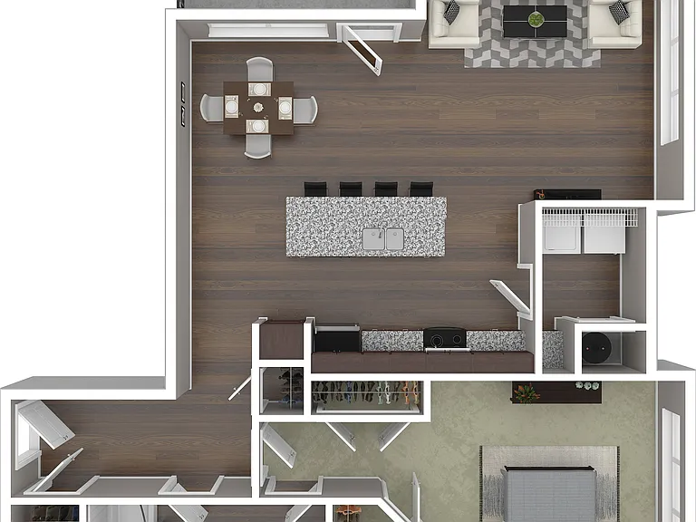 A7 3D Floor Plan A7 3D Floor Plan