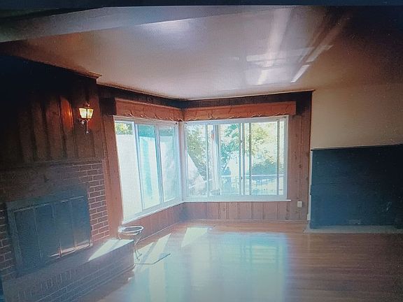 Living room overlooks college