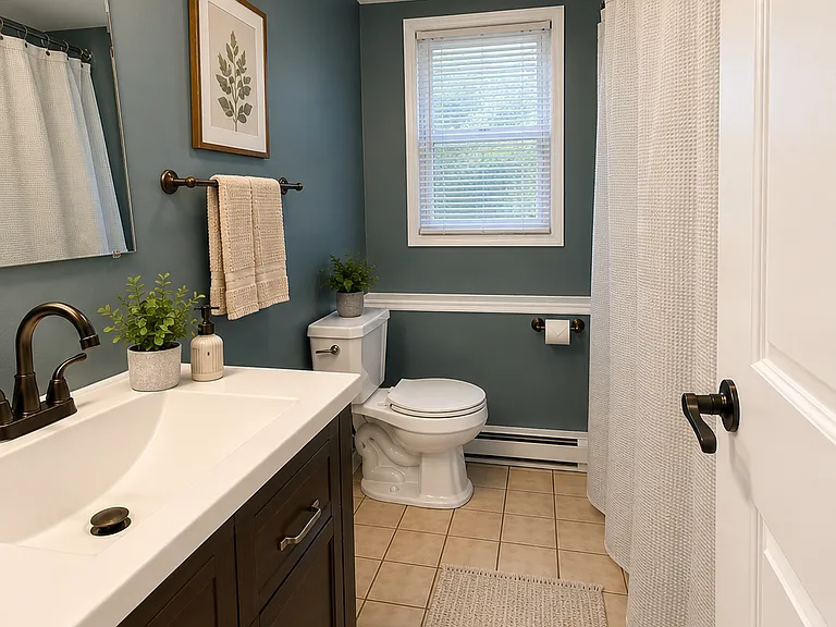 Bathroom (staged)