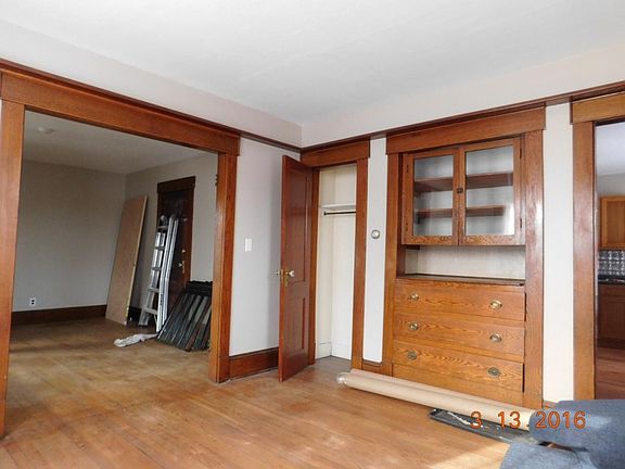 Dining room, built in hutch