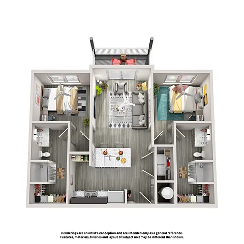 Floor plan 2X2