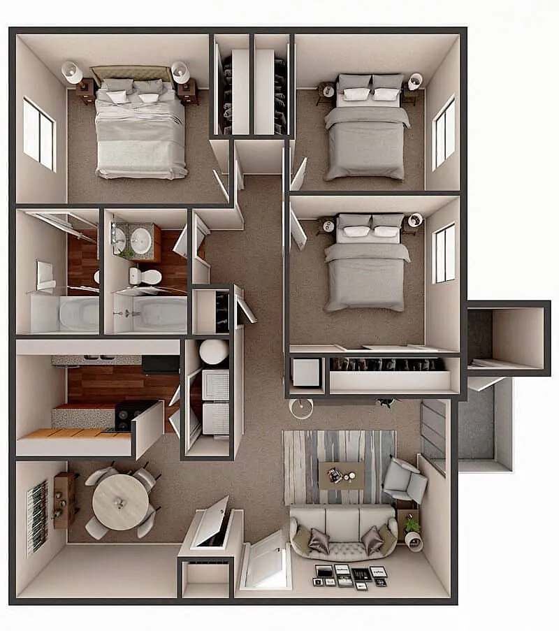 Floor plan C1