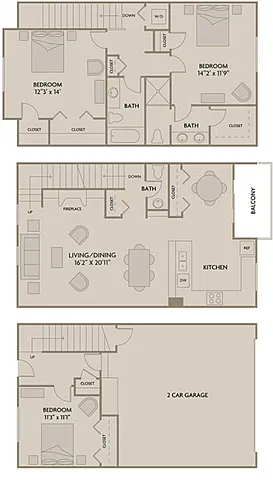 Floor plan Plan C