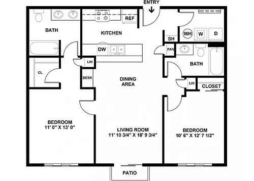 Floor plan Pike