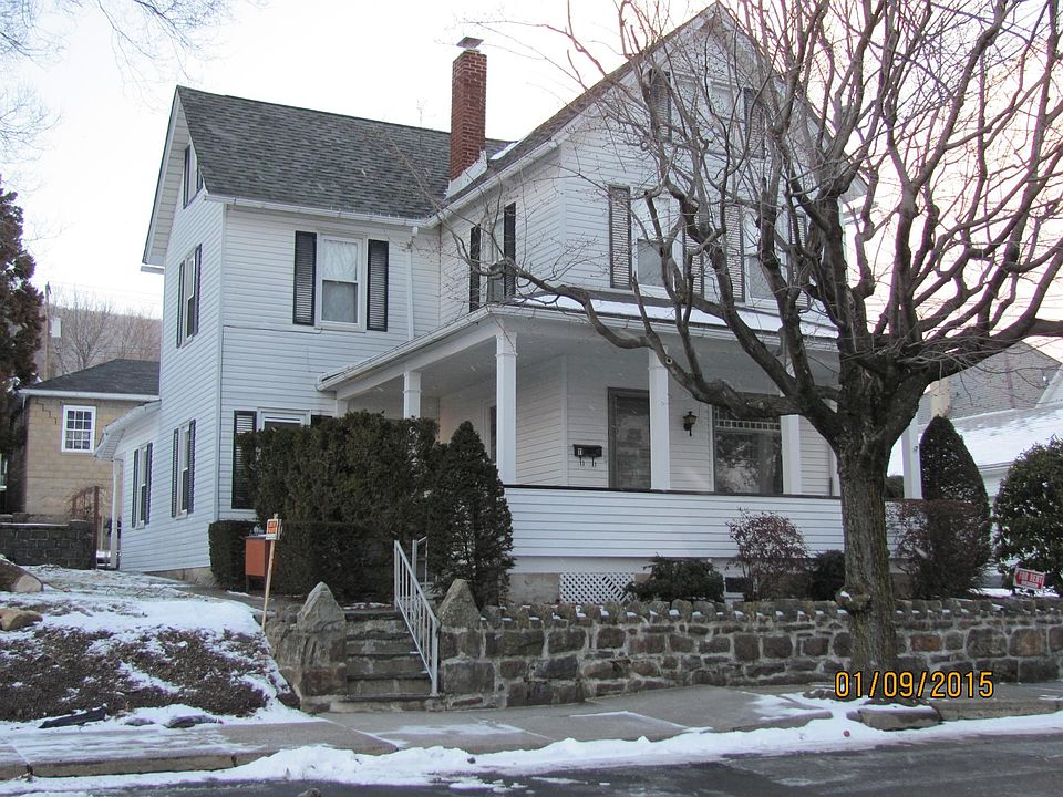 This is a two family house. The rental unit is on the left b