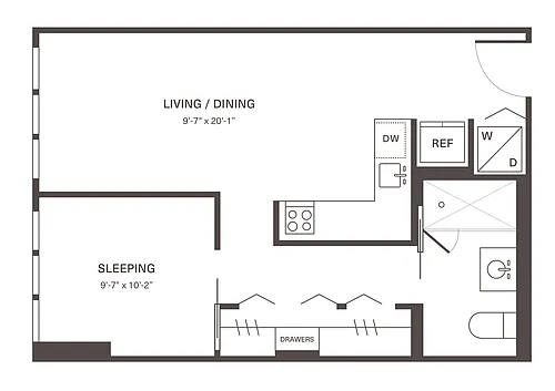 Floor plan M2
