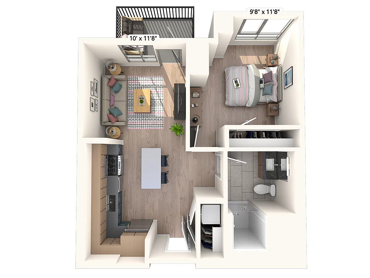 Floor plan T-B4