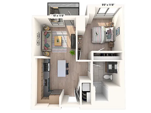 Floor plan T-B4