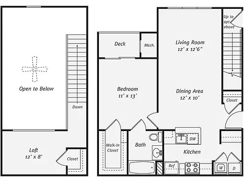 Floor plan A1LR
