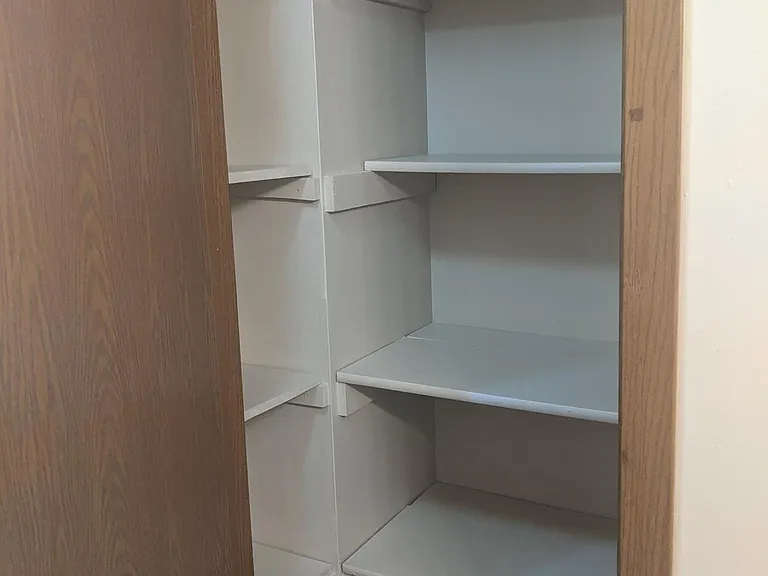 Large storage cabinet upstairs bathroom