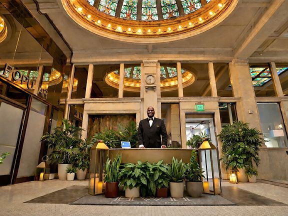 Grand Lobby with Concierge